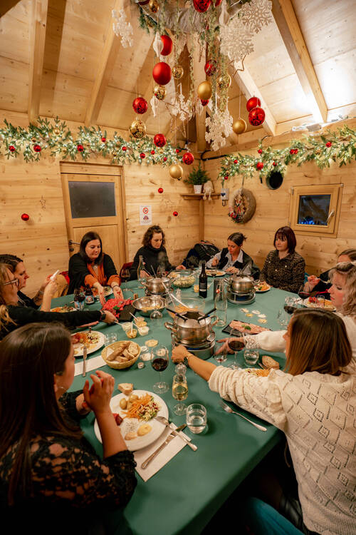 Menu : fondue chinoise, bourguignonne ou bressane